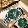 MATEO K3579-105 Luxury Alloy-Men Watch, Personalized Premium Gift for Anniversary