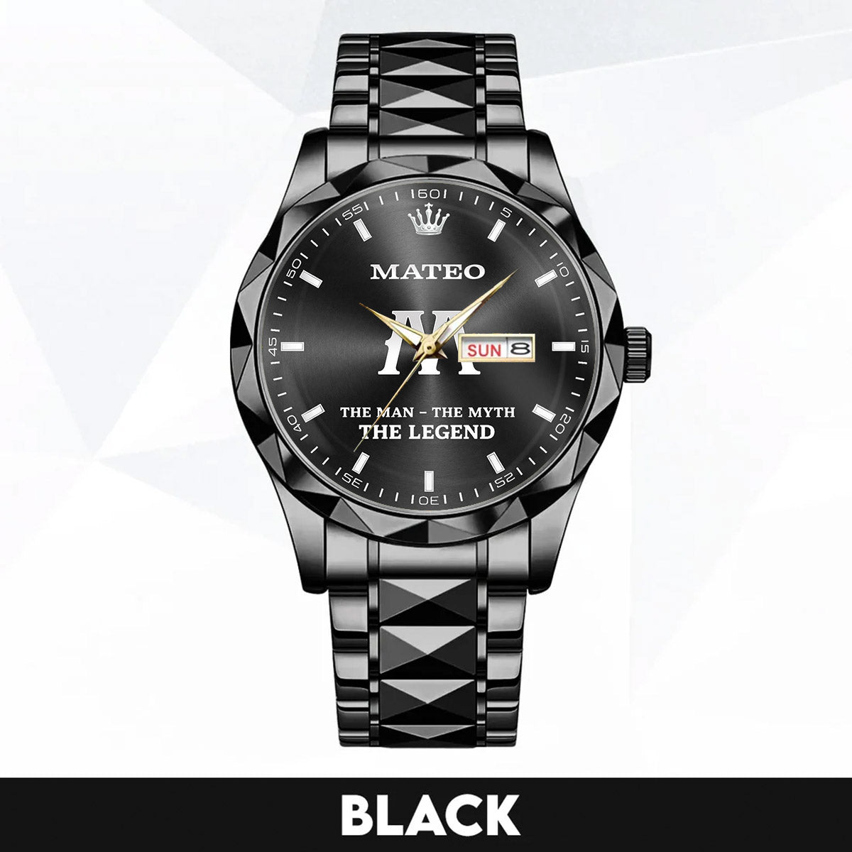MATEO K3579-104 Luxury Alloy-Men Watch, Personalized Premium Gift for Anniversary