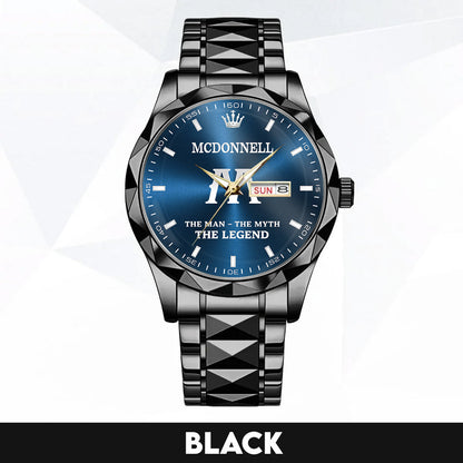 MCDONNELL K3579-103 Luxury Alloy-Men Watch, Personalized Premium Gift for Anniversary