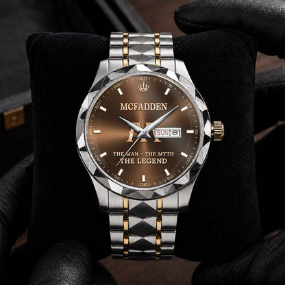 MCFADDEN K3579-102 Luxury Alloy-Men Watch, Personalized Premium Gift for Anniversary