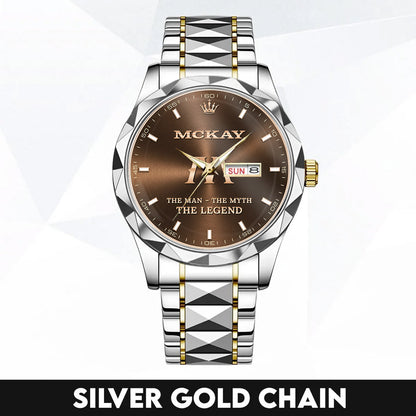 MCKAY K3579-102 Luxury Alloy-Men Watch, Personalized Premium Gift for Anniversary