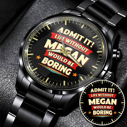 Red Sport Watch - Water Resistant