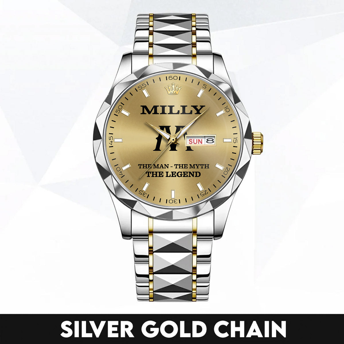 MILLY K3579-109 Luxury Alloy-Men Watch, Personalized Premium Gift for Anniversary