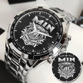 MIN K3579-06 Alloy-Quatz-Men Watch, Personalized Premium Gift for Anniversary