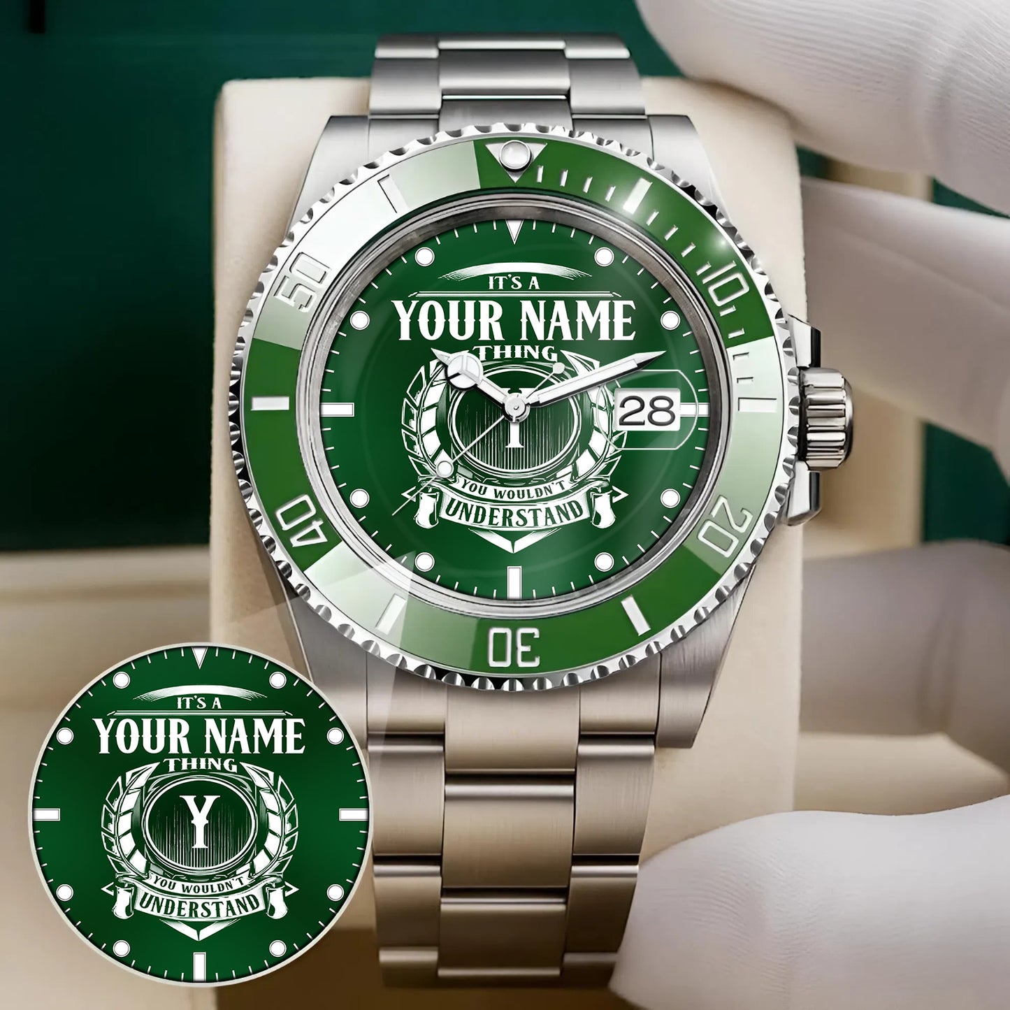 Custom Name Watch K3579-05 Personalized Gift