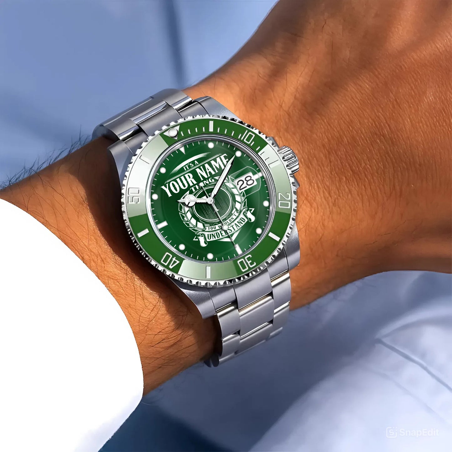 Custom Name Watch K3579-05 Personalized Gift