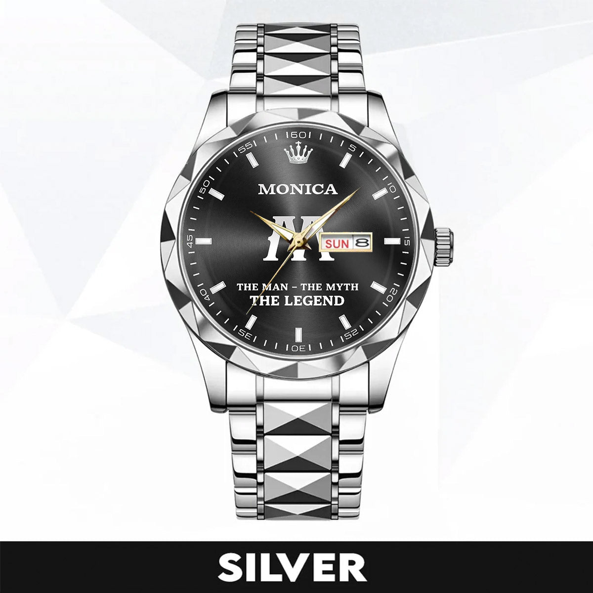 MONICA K3579-104 Luxury Alloy-Men Watch, Personalized Premium Gift for Anniversary