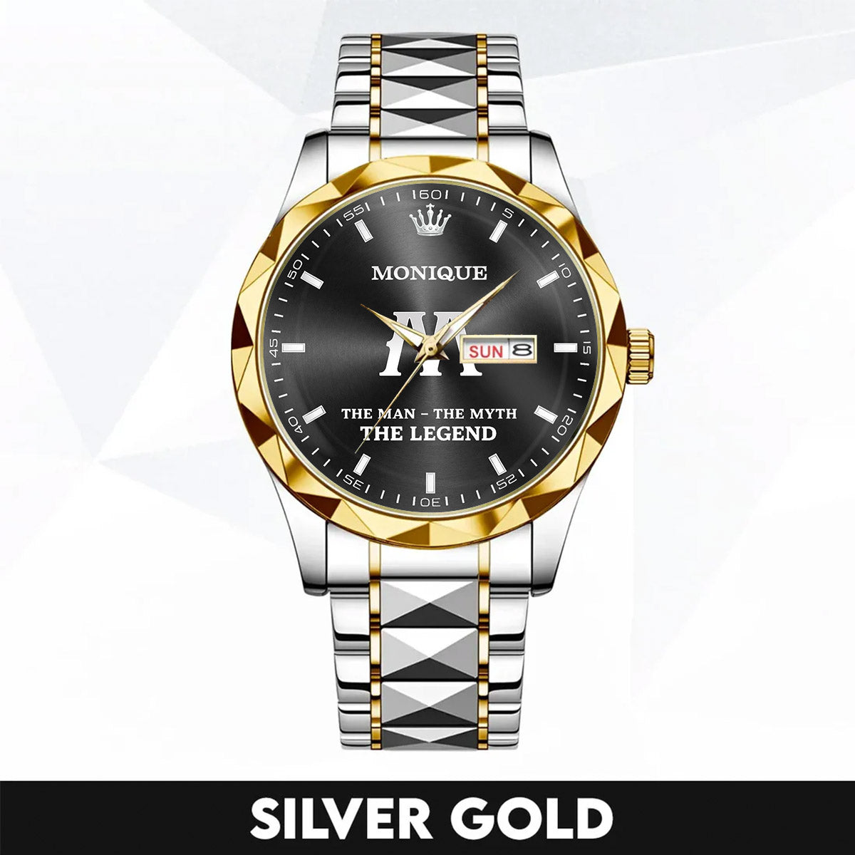 MONIQUE K3579-104 Luxury Alloy-Men Watch, Personalized Premium Gift for Anniversary