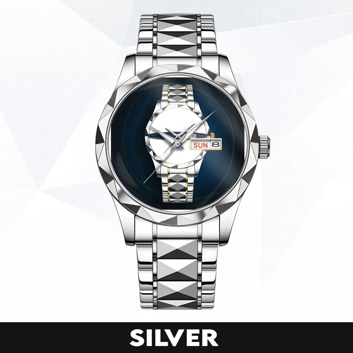 MCOKUP-FACEBOOK K3579-109 Luxury Alloy-Men Watch, Personalized Premium Gift for Anniversary