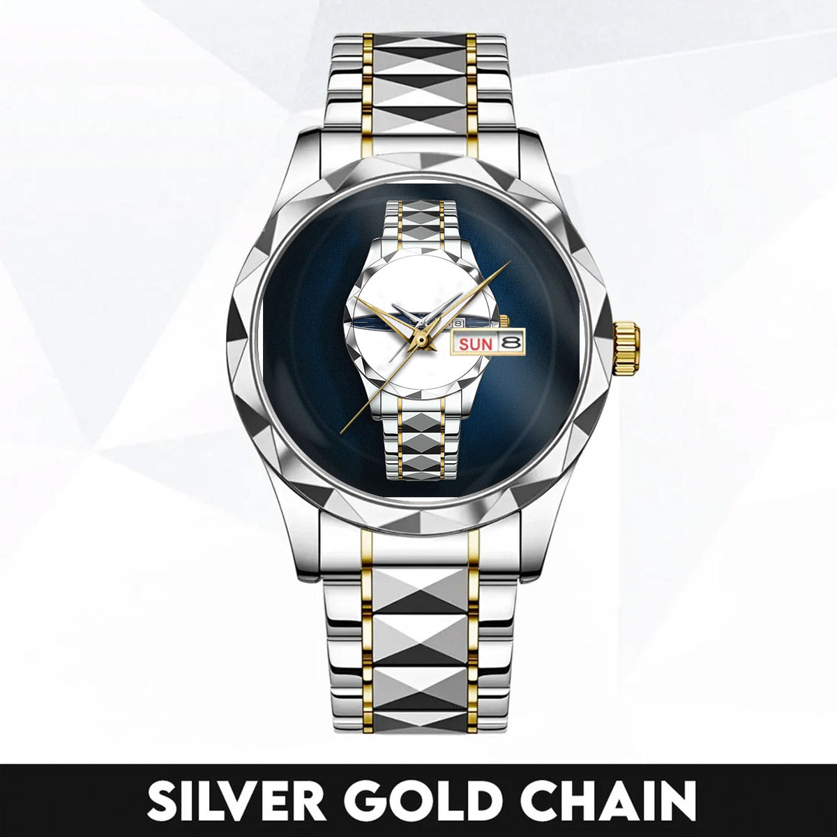 MCOKUP-FACEBOOK K3579-109 Luxury Alloy-Men Watch, Personalized Premium Gift for Anniversary