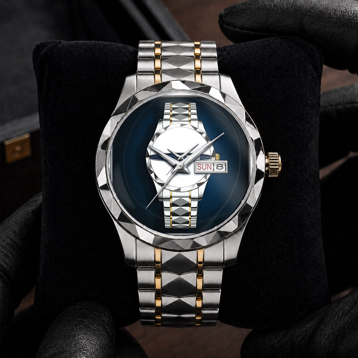 MCOKUP-FACEBOOK K3579-109 Luxury Alloy-Men Watch, Personalized Premium Gift for Anniversary