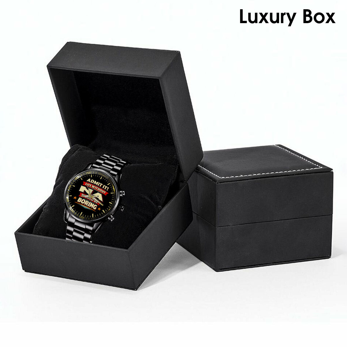 Red Sport Watch - Water Resistant