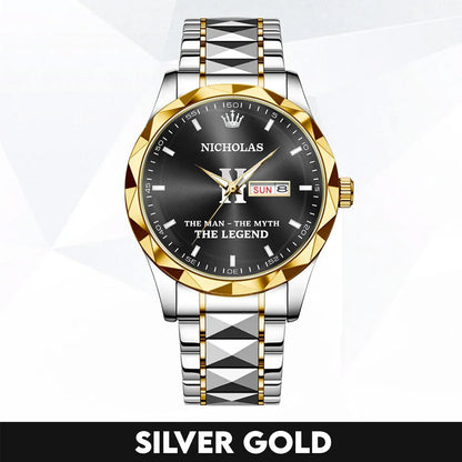 NICHOLAS K3579-104 Luxury Alloy-Men Watch, Personalized Premium Gift for Anniversary