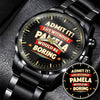 PAMELA K3579-08 Personalized Watch, Premium Gift for Anniversary