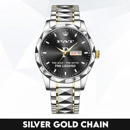 PAT K3579-104 Luxury Alloy-Men Watch, Personalized Premium Gift for Anniversary