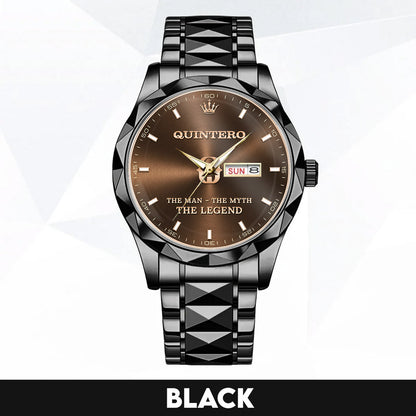 QUINTERO K3579-102 Luxury Alloy-Men Watch, Personalized Premium Gift for Anniversary