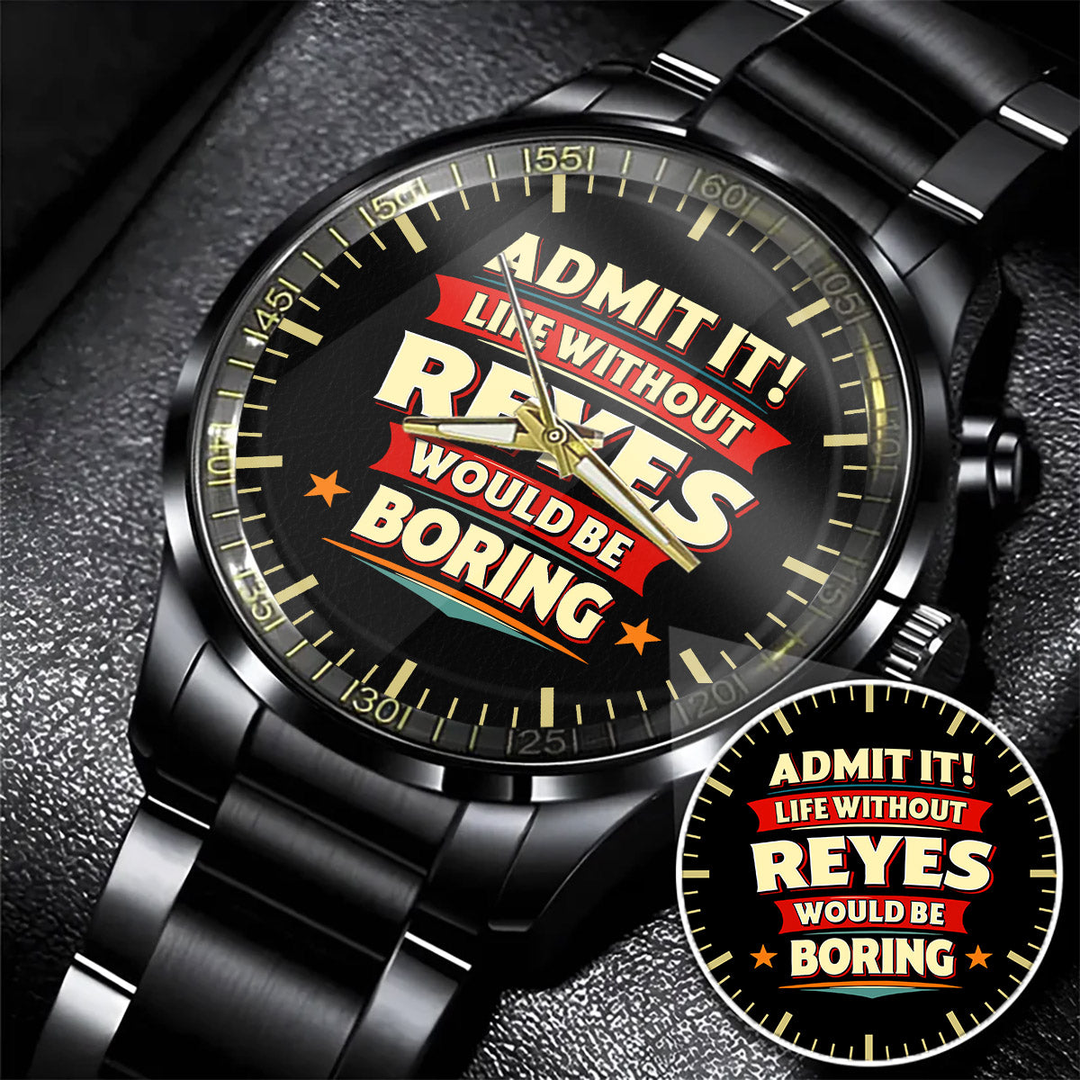 Red Sport Watch - Water Resistant
