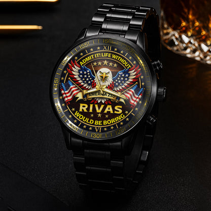 Red Sport Watch - Water Resistant