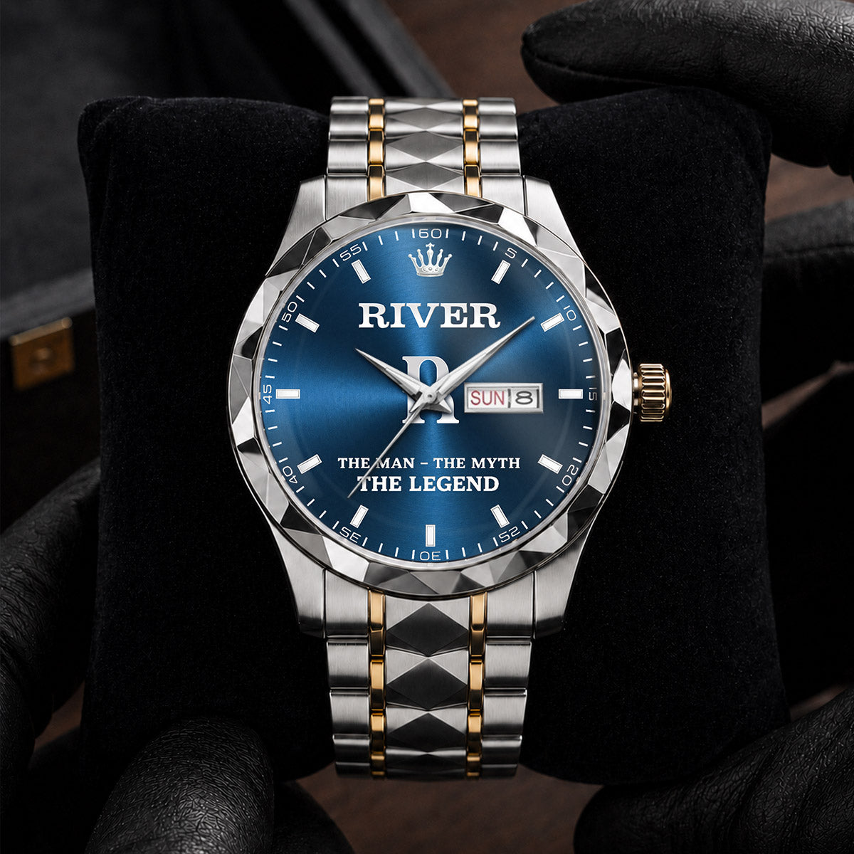 RIVER K3579-103 Luxury Alloy-Men Watch, Personalized Premium Gift for Anniversary