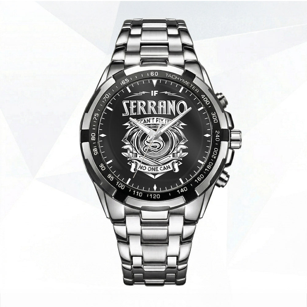 SERRANO K3579-06 Alloy-Quatz-Men Watch, Personalized Premium Gift for Anniversary