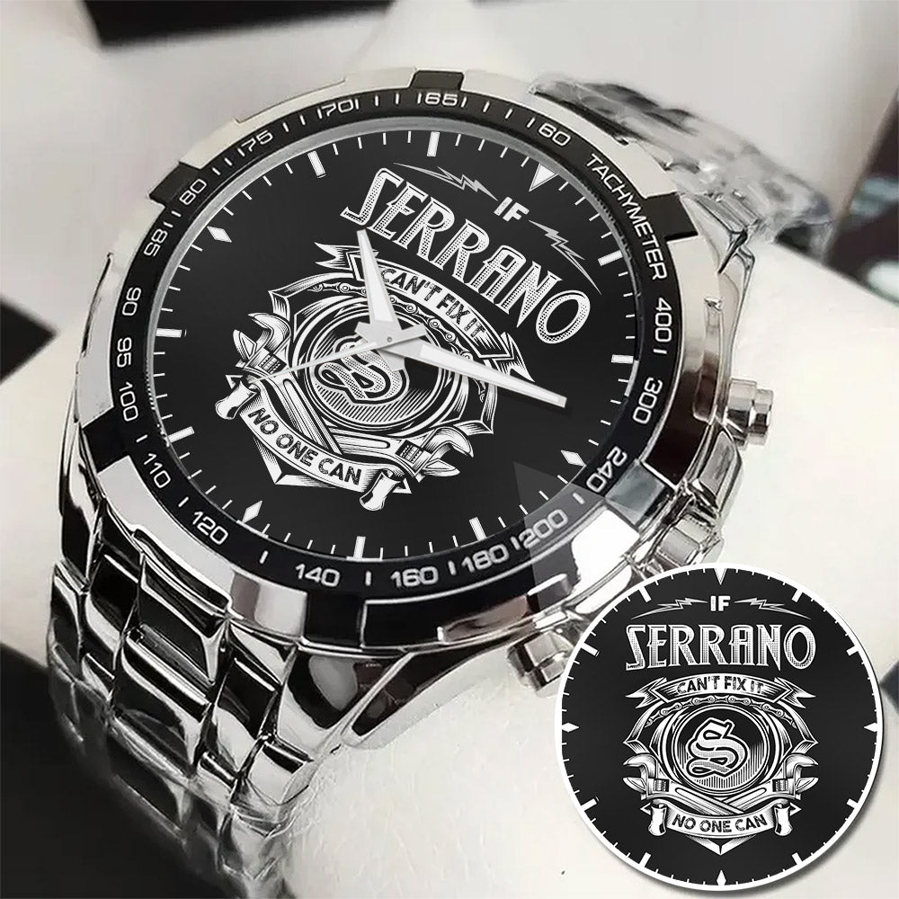 SERRANO K3579-06 Alloy-Quatz-Men Watch, Personalized Premium Gift for Anniversary