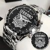 SERRANO K3579-06 Alloy-Quatz-Men Watch, Personalized Premium Gift for Anniversary