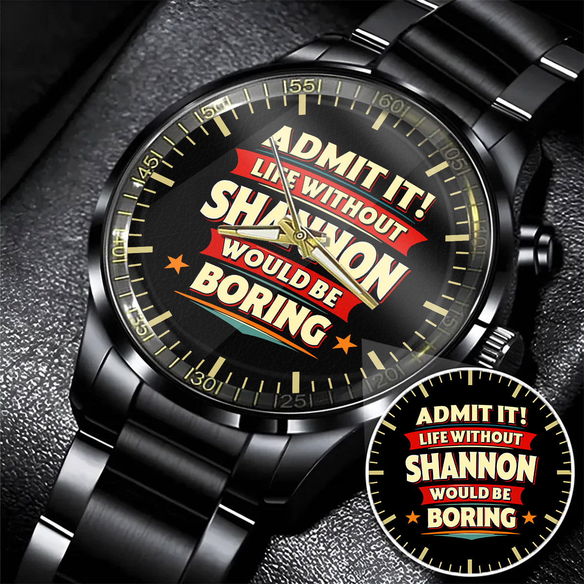 Red Sport Watch - Water Resistant