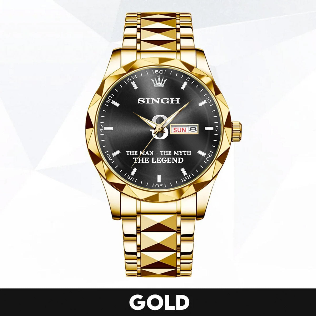 SINGH K3579-104 Luxury Alloy-Men Watch, Personalized Premium Gift for Anniversary