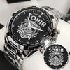 SONIA K3579-06 Alloy-Quatz-Men Watch, Personalized Premium Gift for Anniversary