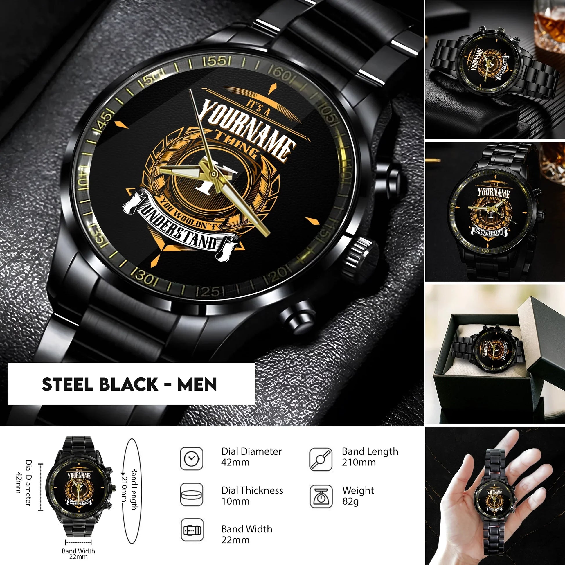Custom Name Watch 434 Personalized Gift