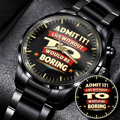 Red Sport Watch - Water Resistant
