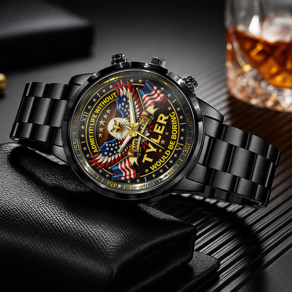 Red Sport Watch - Water Resistant