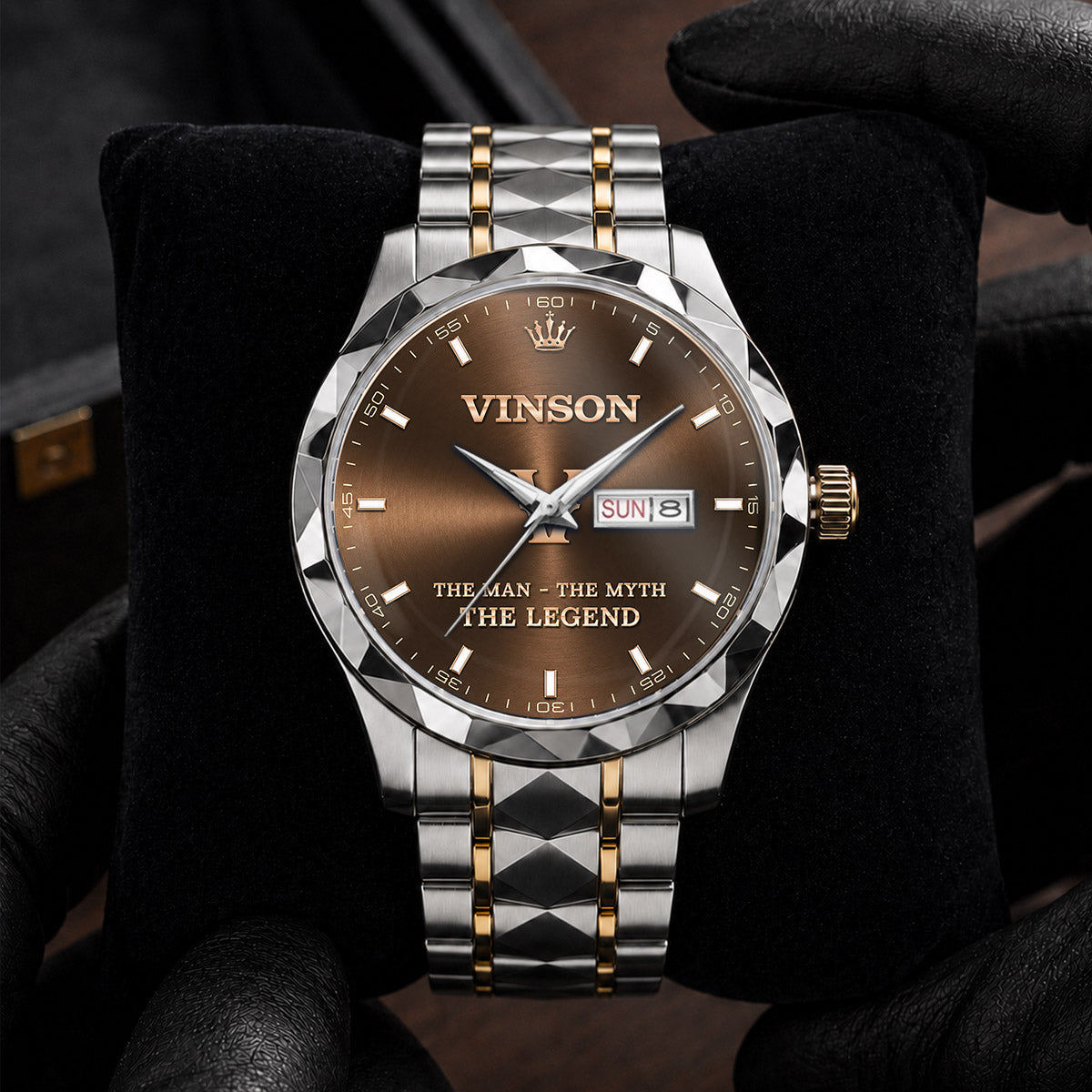 VINSON K3579-102 Luxury Alloy-Men Watch, Personalized Premium Gift for Anniversary