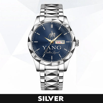 YANG K3579-10-Men Watch, Personalized