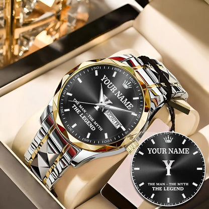 Glotedes K3579-104 Custom Engraved & Personalized Watches for Men