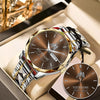 ZACH K3579-106 Luxury Alloy-Men Watch, Personalized Premium Gift for Anniversary