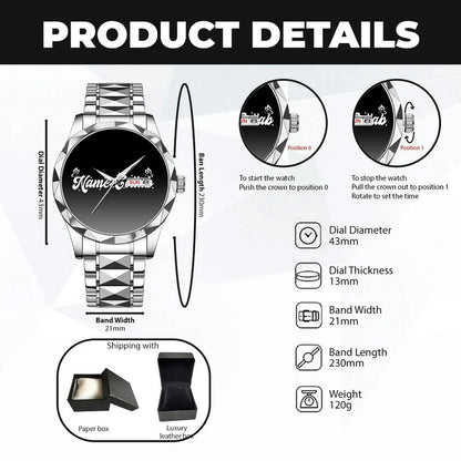 STODDARD K3579-101 Luxury Alloy-Men Watch, Personalized Premium Gift for Anniversary