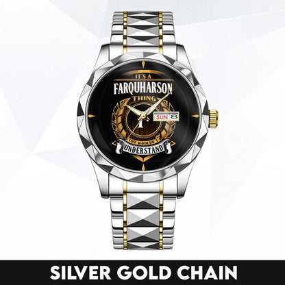 FARQUHARSON K3579-02 Luxury Alloy-Men Watch, Personalized Premium Gift for Anniversary