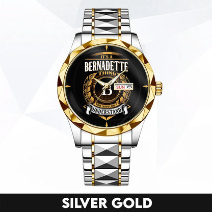 BERNADETTE K3579-02 Luxury Alloy-Men Watch, Personalized Premium Gift for Anniversary