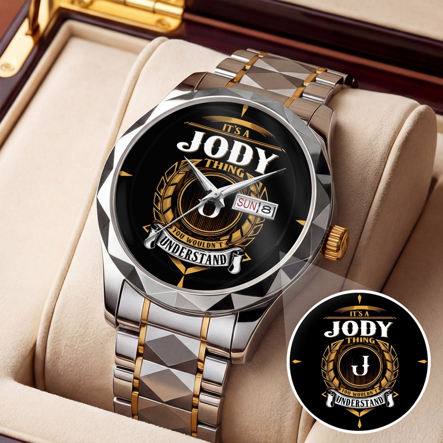 JODY K3579-02 Luxury Alloy-Men Watch, Personalized Premium Gift for Anniversary