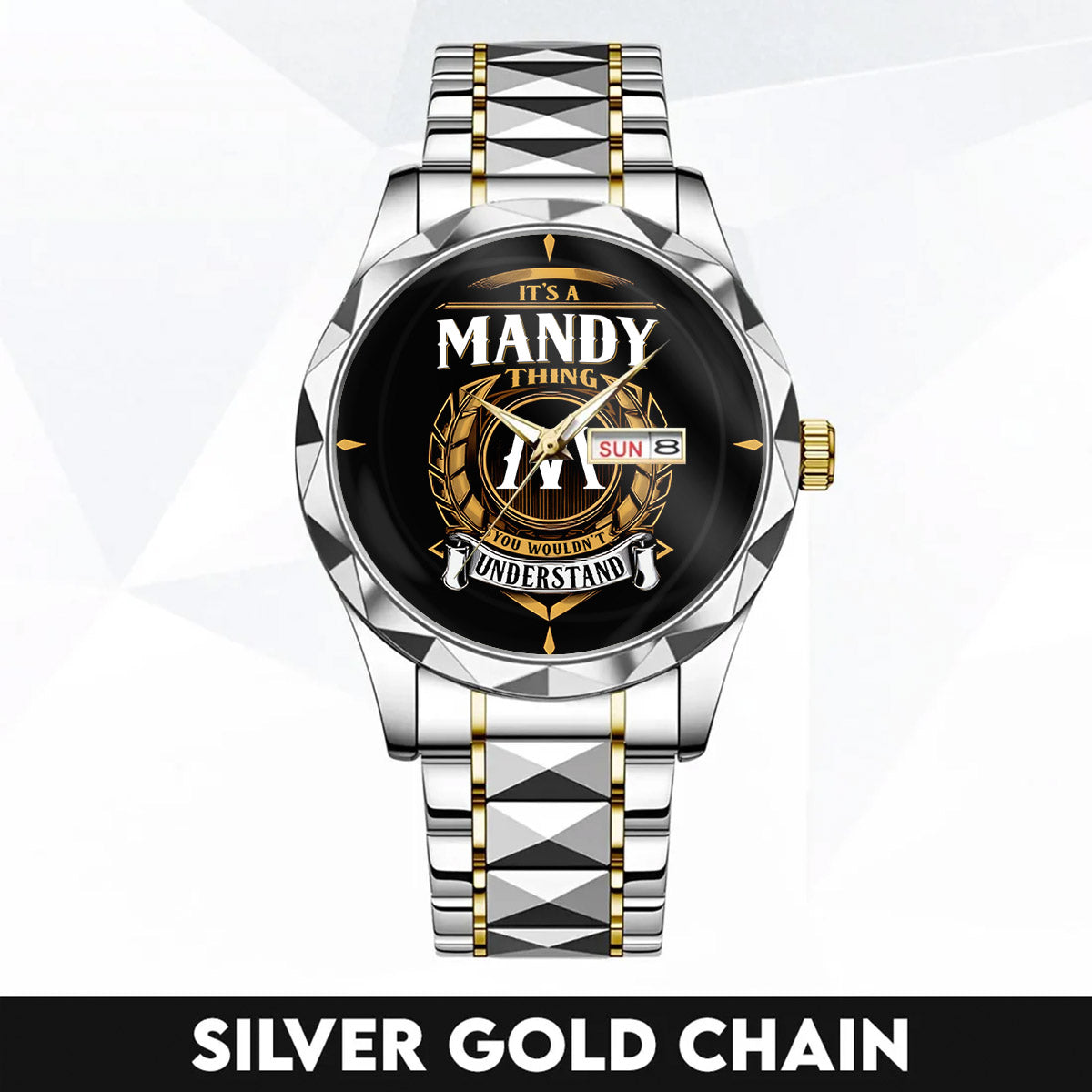 MANDY K3579-02 Luxury Alloy-Men Watch, Personalized Premium Gift for Anniversary