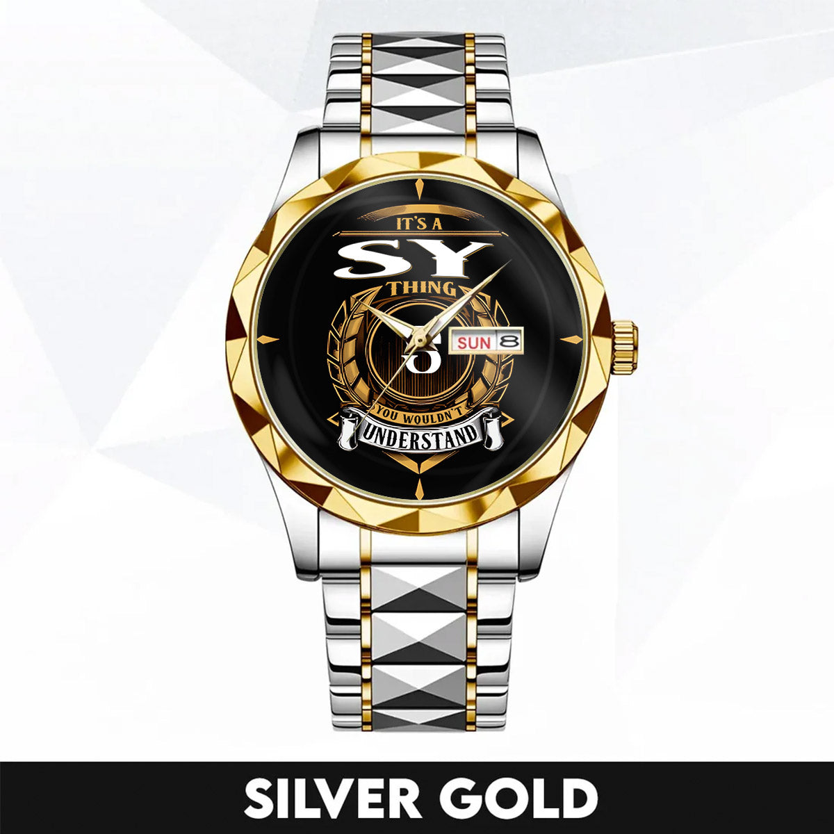 SY K3579-02 Luxury Alloy-Men Watch, Personalized Premium Gift for Anniversary