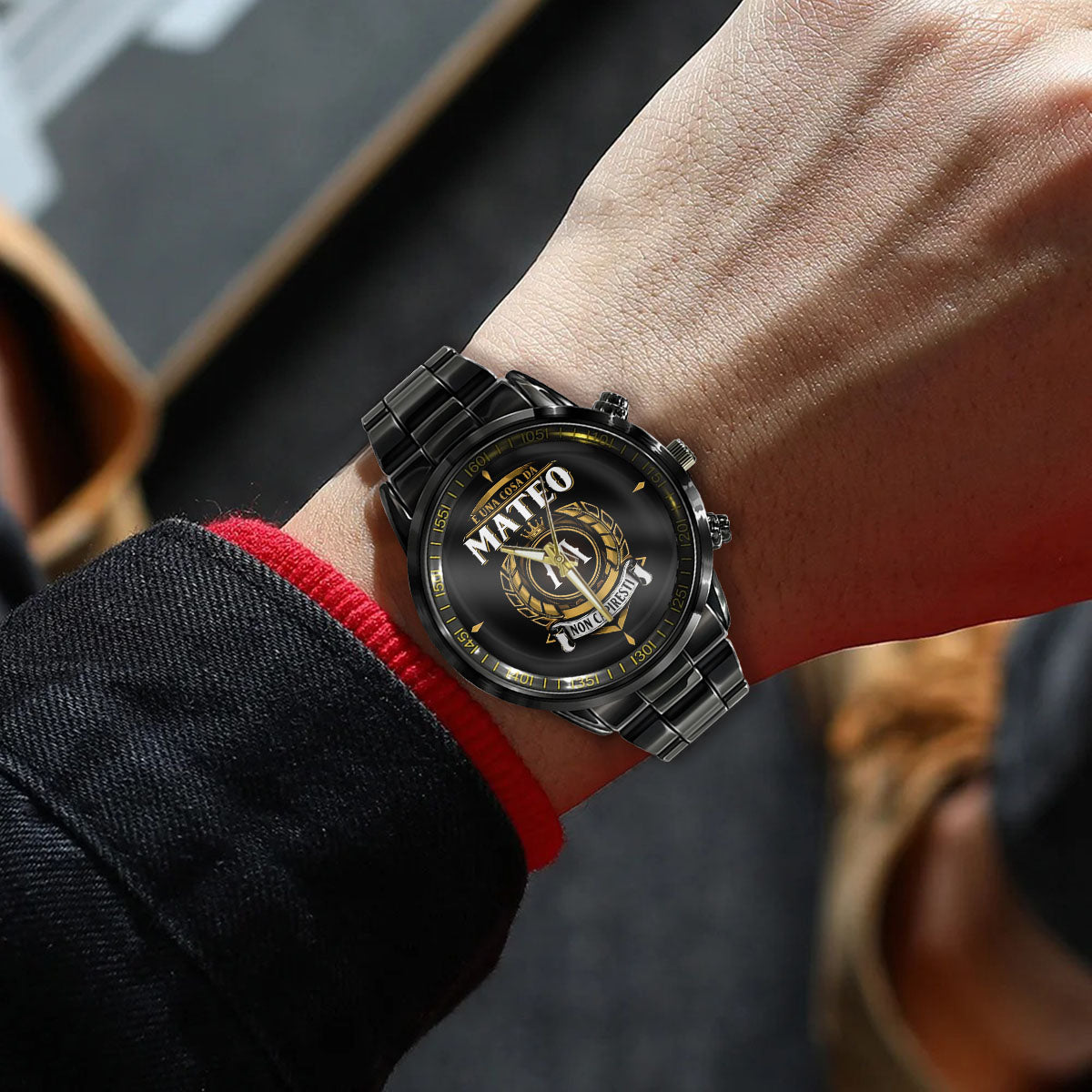 Red Sport Watch - Water Resistant