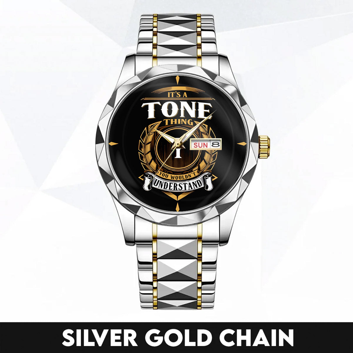 TONE K3579-02 Luxury Alloy-Men Watch, Personalized Premium Gift for Anniversary