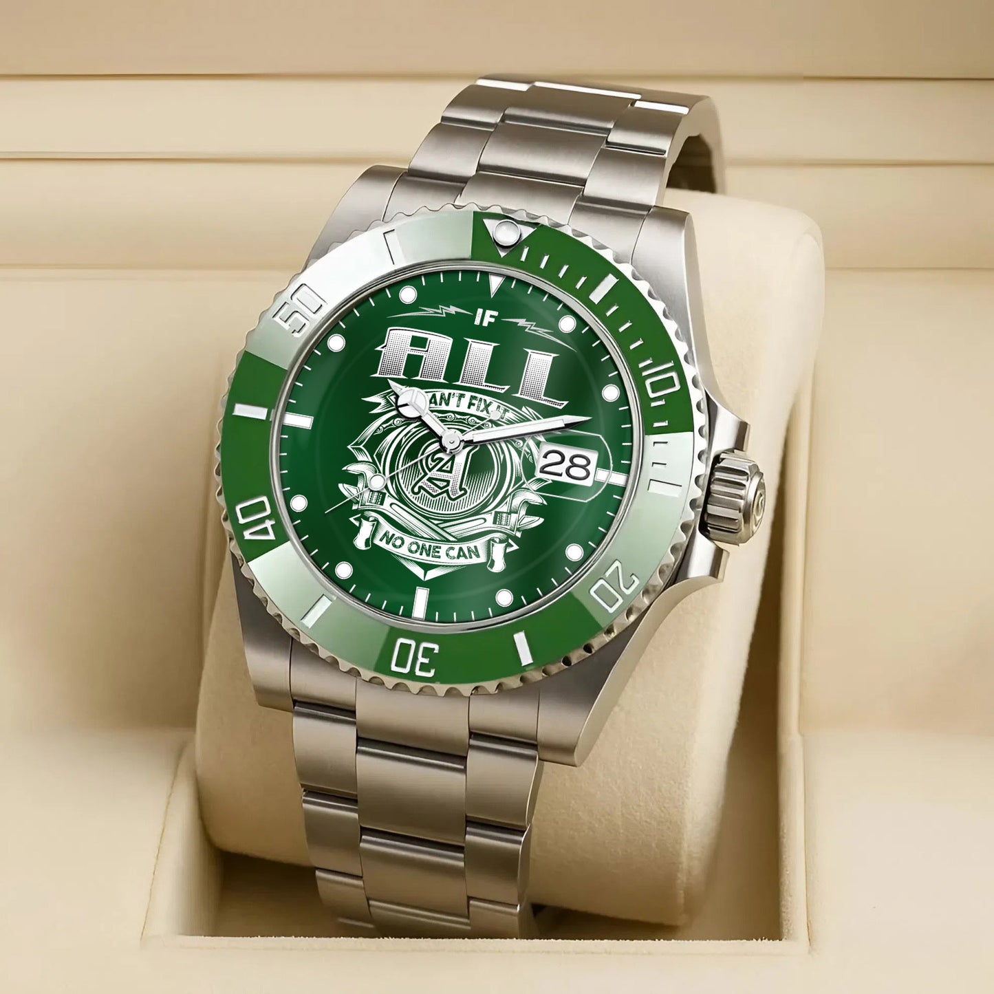 Red Sport Watch - Water Resistant