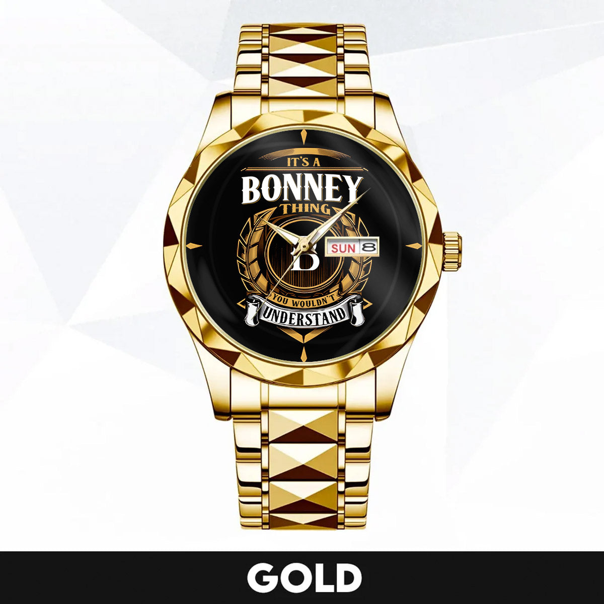 BONNEY K3579-02 Luxury Alloy-Men Watch, Personalized Premium Gift for Anniversary