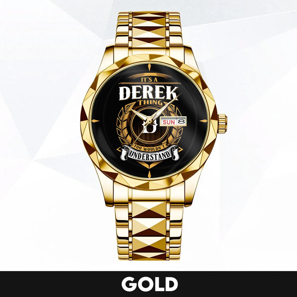 DEREK K3579-02 Luxury Alloy-Men Watch, Personalized Premium Gift for Anniversary