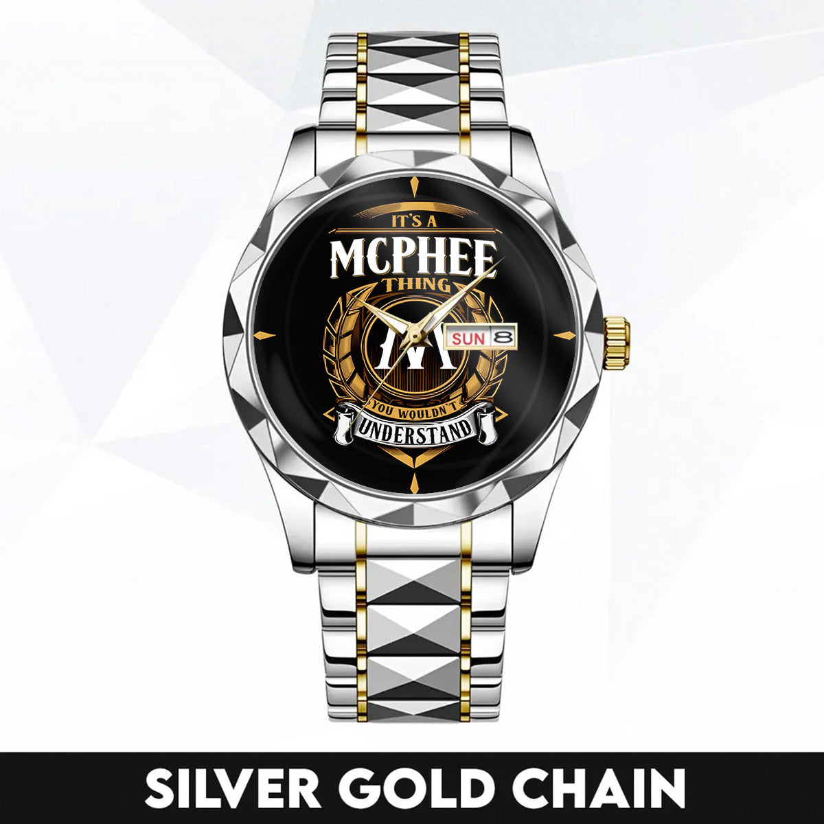 MCPHEE K3579-02 Luxury Alloy-Men Watch, Personalized Premium Gift for Anniversary