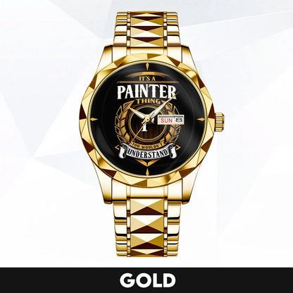 PAINTER K3579-02 Luxury Alloy-Men Watch, Personalized Premium Gift for Anniversary