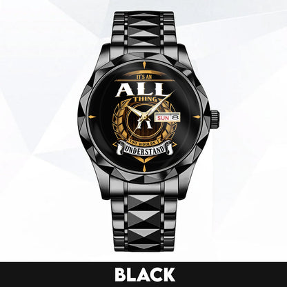 ALLK 3579-02 Luxury Alloy-Men Watch, Personalized Premium Gift for Anniversary